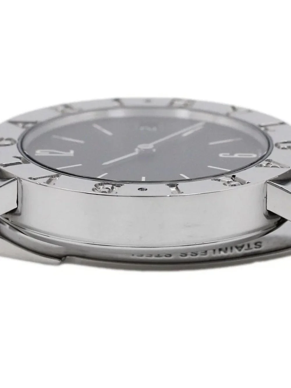 BVLGARI BVLGARIBVLGARI BB30SS Date black Dial Quartz Boy's Watch_948825